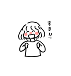 ゆるくてかわいい女の子（個別スタンプ：34）