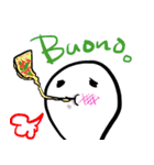 おもちのキモチ。。。ごはんたべよ！！（個別スタンプ：14）
