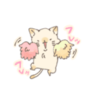 むにむににゃんこ（個別スタンプ：3）