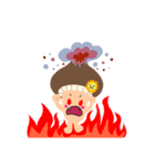にこにこきのこちゃん（個別スタンプ：8）