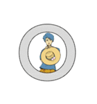 アルファベット女子（個別スタンプ：15）