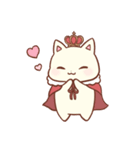 ねこの王さま。（個別スタンプ：1）