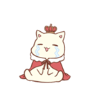 ねこの王さま。（個別スタンプ：4）