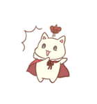 ねこの王さま。（個別スタンプ：6）