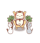 ねこの王さま。（個別スタンプ：40）