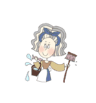 お茶目なひとたち（個別スタンプ：9）