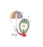 お茶目なひとたち（個別スタンプ：12）