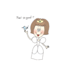 お茶目なひとたち（個別スタンプ：14）