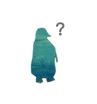 街角のペンギンたち（個別スタンプ：5）