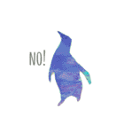 街角のペンギンたち（個別スタンプ：9）