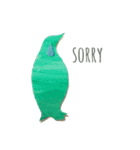 街角のペンギンたち（個別スタンプ：13）