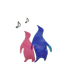 街角のペンギンたち（個別スタンプ：25）