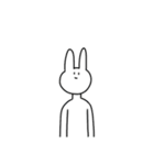 日常で使えるかもしれないうさぎ（個別スタンプ：37）