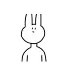 日常で使えるかもしれないうさぎ（個別スタンプ：38）