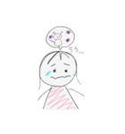わたちの絵3（個別スタンプ：3）