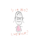 わたちの絵3（個別スタンプ：5）