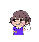 なんか癒される女の子（個別スタンプ：3）