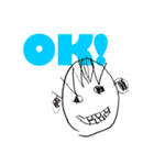 5歳児のダークなスタンプ（個別スタンプ：2）