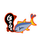 吹き出しマグロくん（個別スタンプ：16）