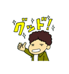 すすめ！カーリーくん（個別スタンプ：10）
