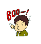 すすめ！カーリーくん（個別スタンプ：33）