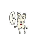 うさぎのすーさんスタンプ（個別スタンプ：3）