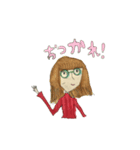 Y谷さんと仲間たち①（個別スタンプ：1）