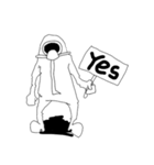 コロナスーツに任せろ（個別スタンプ：1）