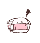やさしいうさぎおばけ（個別スタンプ：16）
