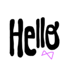 でか文字ちゃん‪⭐️（個別スタンプ：5）