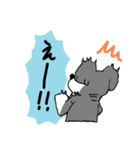 シュナのアイちゃん背中で語るシリーズ（個別スタンプ：7）
