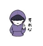 ◓マッシュヘッドボーイ◓（個別スタンプ：3）