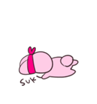 限界オタクうさぎ（個別スタンプ：12）