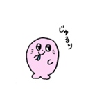 ぴんくのあざらし(伝える)（個別スタンプ：6）