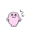 ぴんくのあざらし(伝える)（個別スタンプ：15）