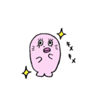 ぴんくのあざらし(伝える)（個別スタンプ：22）