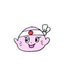 ぴんくのあざらし(伝える)（個別スタンプ：37）