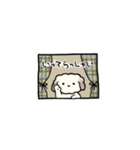 トイプードルのラテくんが来た！（個別スタンプ：4）