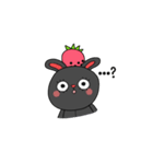 こよなく愛する黒うさぎ（個別スタンプ：6）