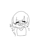 ゆるゆる女の子たち（個別スタンプ：7）