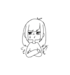 ゆるゆる女の子たち（個別スタンプ：11）