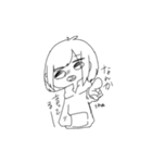ゆるゆる女の子たち（個別スタンプ：12）