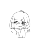 ゆるゆる女の子たち（個別スタンプ：15）