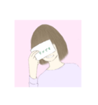 匿名ちゃん。スタンプ（個別スタンプ：7）