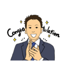 サラリーマンまさとくん（個別スタンプ：1）