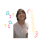 #どこでも中濱と一緒（個別スタンプ：3）