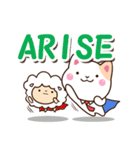 ネコとヒツジ 3（個別スタンプ：3）