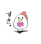 トリ。のスタンプ（個別スタンプ：8）