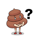 文字あり★うんこくん！（個別スタンプ：9）
