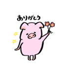 ぶたさんスタンプー（個別スタンプ：9）
